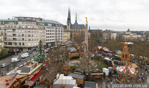 Christmas market in Luxembourg