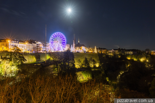 Christmas market in Luxembourg