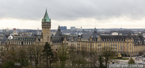 Christmas market in Luxembourg