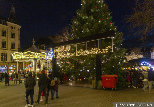 Christmas market in Luxembourg