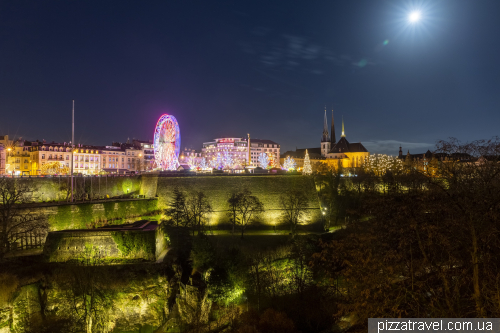 Christmas market in Luxembourg