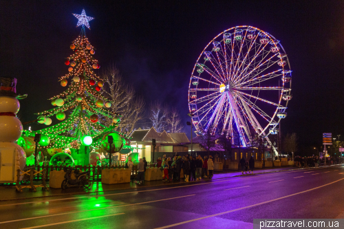 Christmas market in Luxembourg