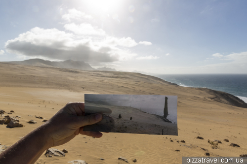 Star Wars in the dunes of El Jable in Fuerteventura