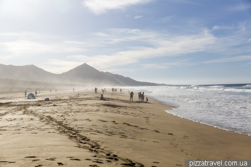 Cofete beach in Fuerteventura