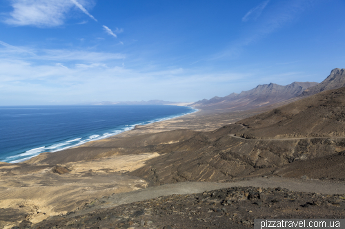 Пляж Кофете (Playa de Cofete) на Фуертевентурі