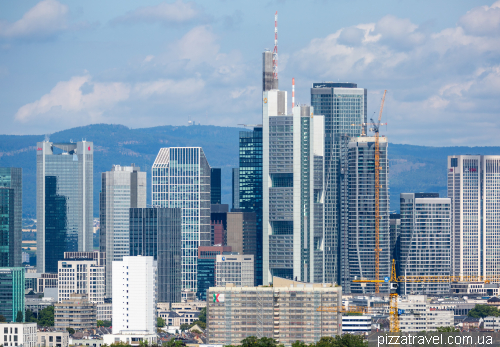 Смотровая башня Гете (Goetheturm) во Франкфурте