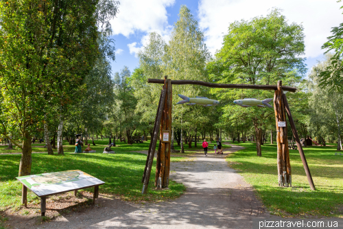 Детская площадка в Озерном крае гор Харц (Adventureland Harz Seeland)