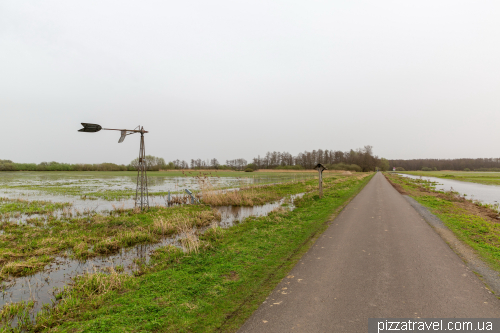 The path around Lake Dümmer