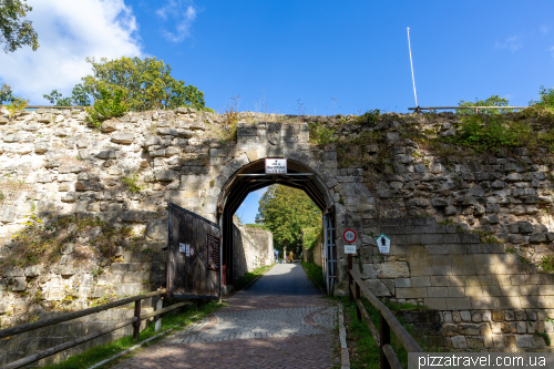 Ruins of Regenstein Castle in the Harz Mountains (Burg Regenstein)