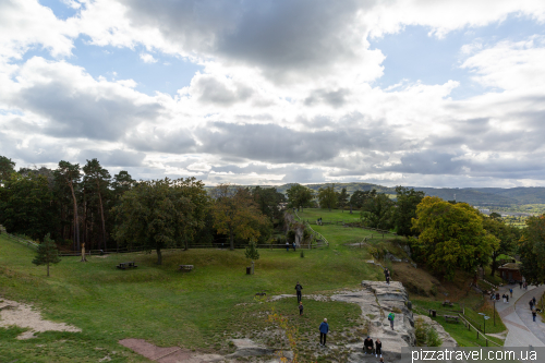 Ruins of Regenstein Castle in the Harz Mountains (Burg Regenstein)