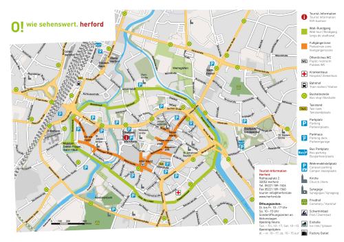 Map of Herford