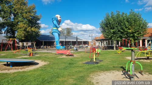 Cafe with children's playground Morskieft Cafe Restaurant Speeltuinen