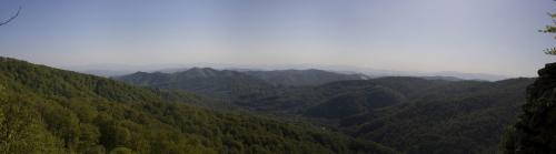 View from the Chur cliff