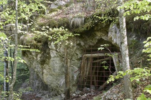 Geological mine on the way to Sokolyne Berdo