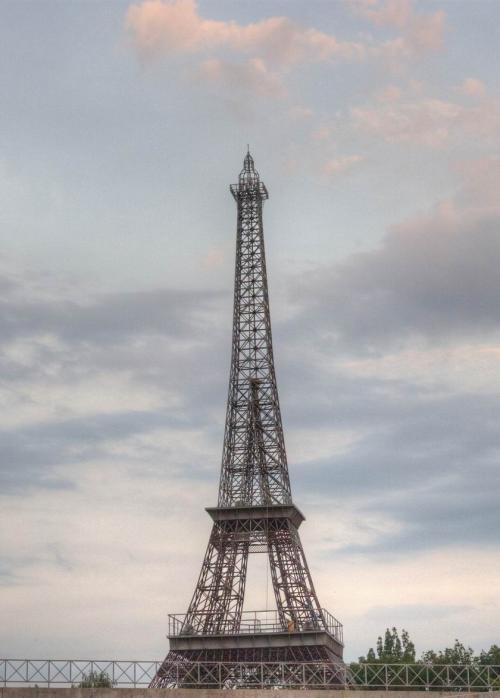 Suddenly, the Eiffel Tower