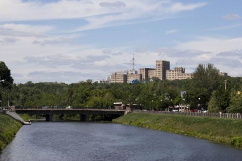 Lopan river and the University building