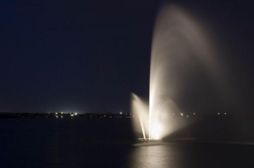 Fountain near the waterfront