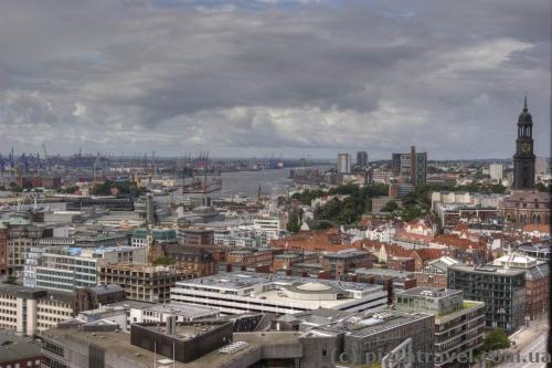 View from the bell tower of St. Nicholas Church