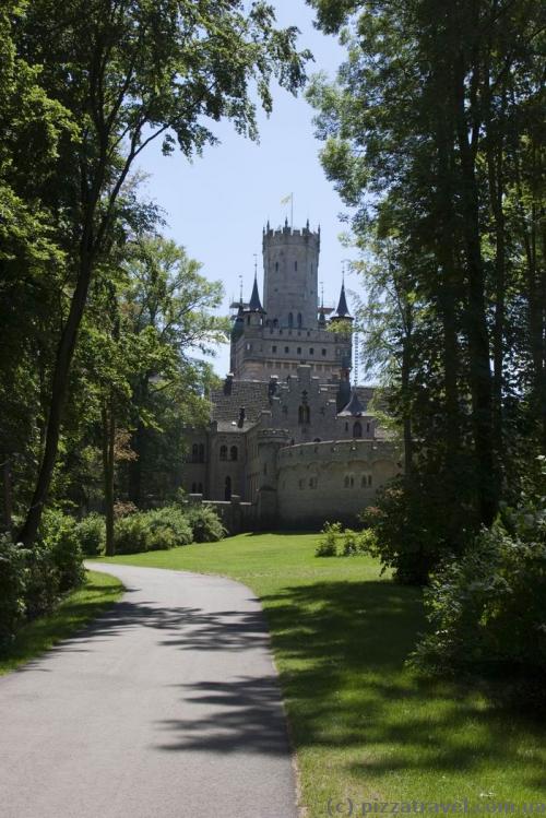 Marienburg Castle from the parking side