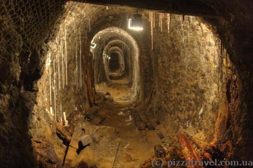 Abandoned parts of the mine