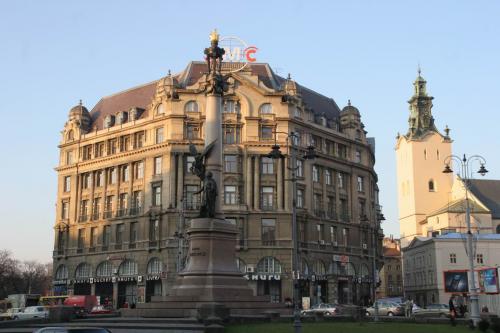 Monument to the Polish poet Adam Mickiewicz