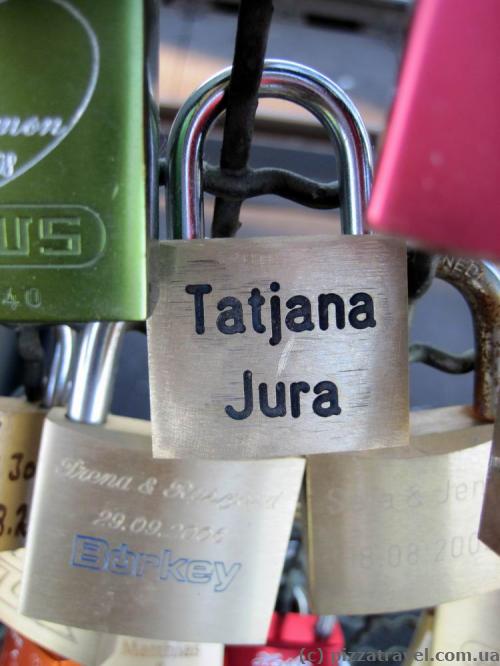 Locks on the Hohenzollern Bridge in Cologne