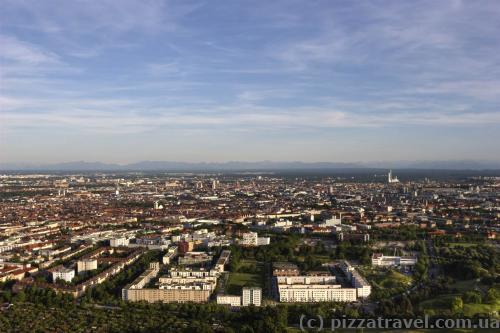 View of Munich from the TV tower