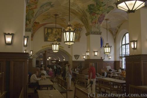 Hofbrauhaus, a famous beer hall