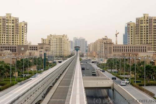 Monorail on Palm Jumeirah