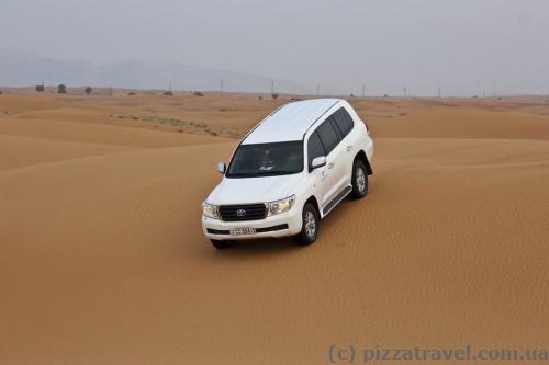 Jeep safari in Dubai