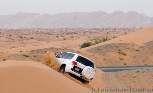 Jeep safari in Dubai