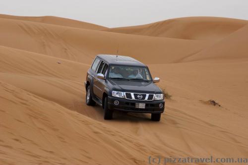 Jeep safari in Dubai