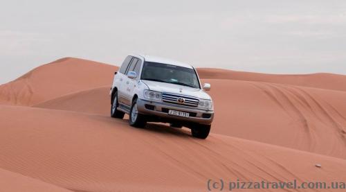 Jeep safari in Dubai