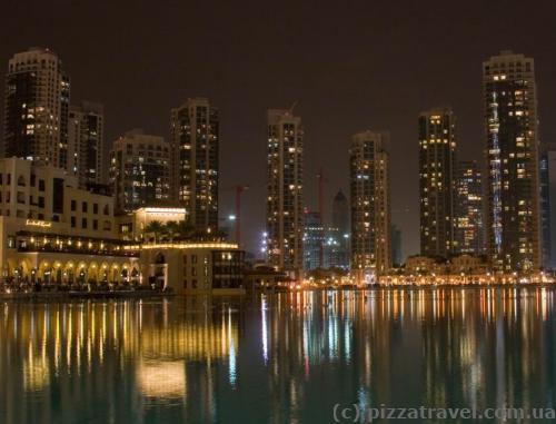 Burj Khalifa lake