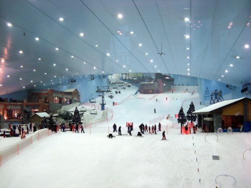 Ski Dubai, an indoor ski resort 