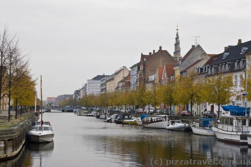 Canals on the Christianshavn artificial island