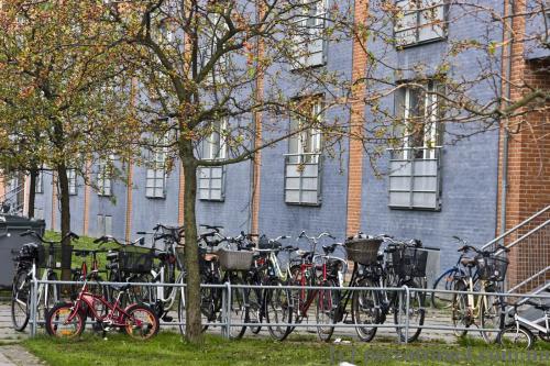 Typical entrance to the house in Copenhagen