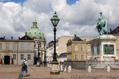 Square in front of the Royal Palace