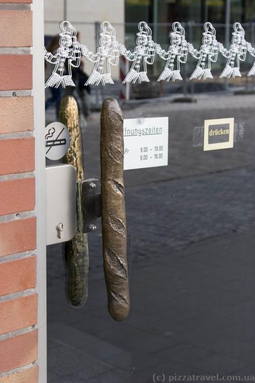 One of the shops on Prinzipalmarkt