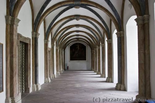 Corridors of the Corvey Castle