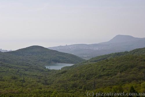 Вид на Кутузовское водохранилище