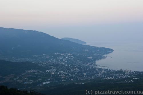 Yalta in the evening