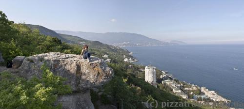 Nice viewing point on the Sunny Trail