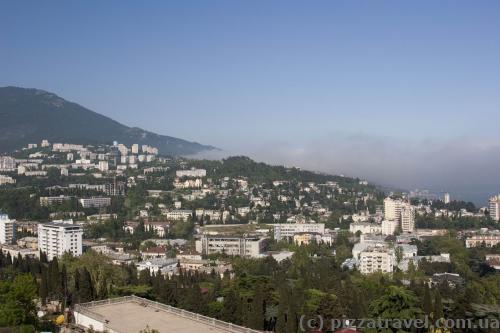 View from the cable car