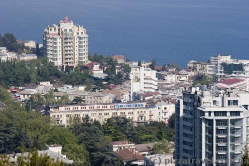 View from the cable car