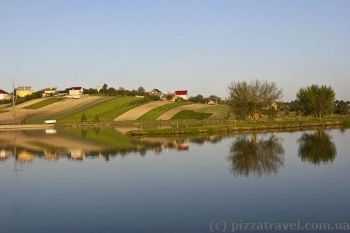 Beautiful evening landscape