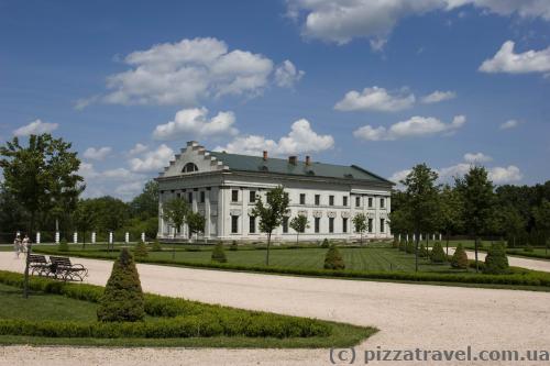 One of the palace wings