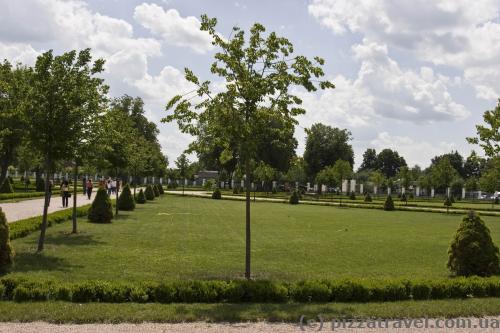 Park near the palace