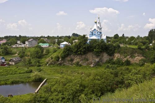 Landscapes from the castle: a wooden Church of Cosmas and Damian