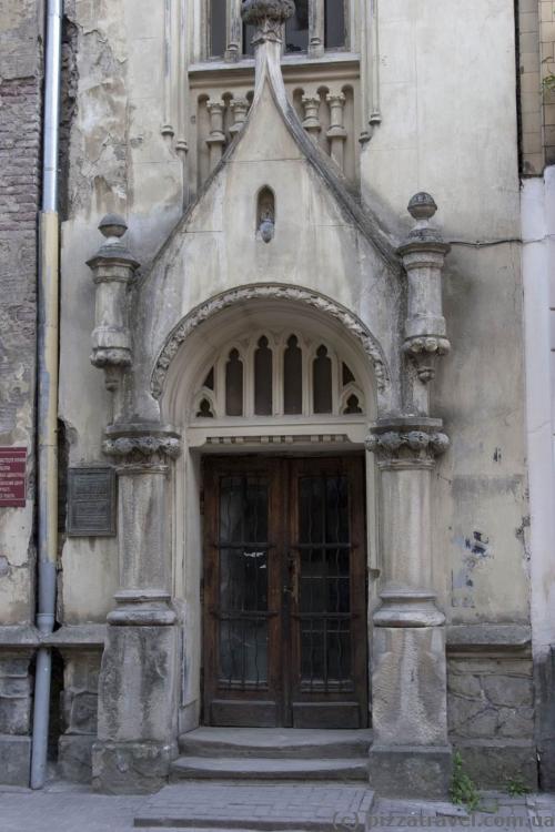 Architectural monument on the Lesia Kurbasa Street